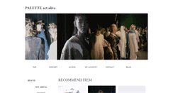 Desktop Screenshot of palette-art-alive.net